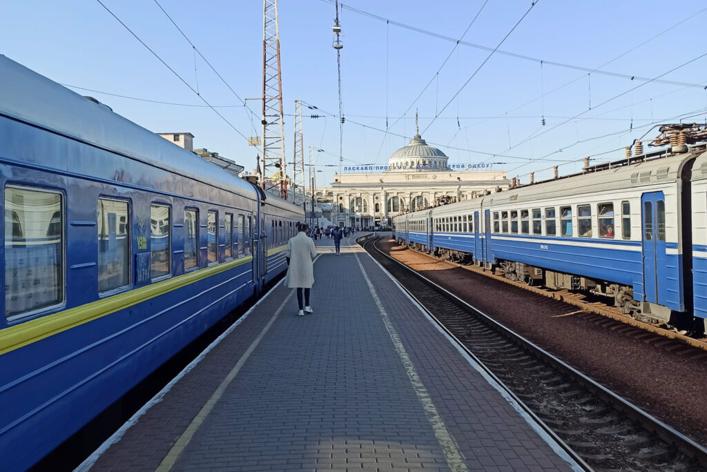 ЖД-вокзал в Одессе